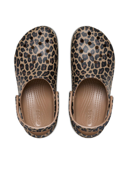 Crocs Classic Clog Jaguar Print – sole view