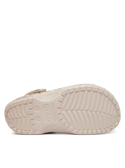 Crocs Classic Clog Almond Tint – back view